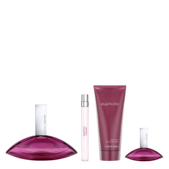 Calvin Klein Euphoria Women Edp 100 Ml + Body Lotion 100 Ml + Edp 15 Ml + Edp 10 Ml - 2