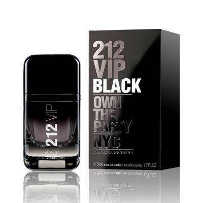 Carolina Herrera 212 Vip Men Black Edp 50 Ml - 1