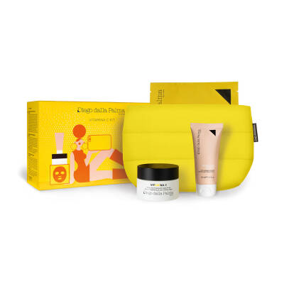 Diego Dalla Palma SC Vitamin C Kırışık Önleyici Krem 50 Ml + Makyaj Temizleyici 50 Ml + Maske 15 Ml + Çanta - Diego Dalla Palma