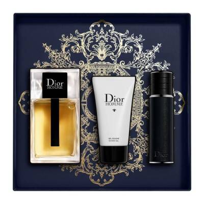 Dior Homme Edt 100 Ml + Shower Gel 50 Ml + Edt 10 Ml - 1