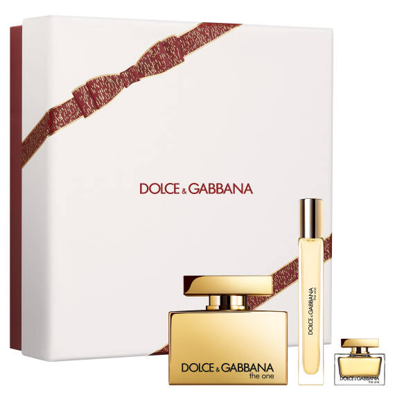 Dolce Gabbana The One Gold Intense Edp 75 Ml + Edp 10 Ml + Edp 5 Ml - 1