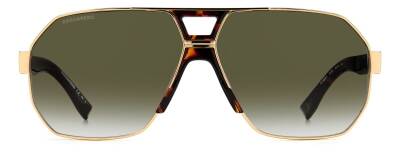 Dsquared2 D2 0028/S -63 Green Erkek Güneş Gözlüğü - 3
