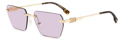 Dsquared2 D2 0102/S - EYR57UR Vıolet Erkek Güneş Gözlüğü - Dsquared