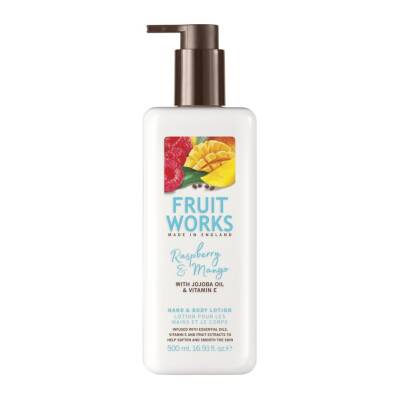 Fruit Works BL Rasberry & Mango El Ve Vücut Losyonu 500 Ml - Fruit Works