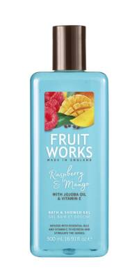 Fruit Works SG Rasberry & Mangol Duş Jeli 500 Ml - Fruit Works