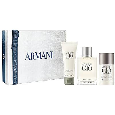 Giorgio Armani Acqua Di Gio Homme Edt 100 Ml + Shower Gel 75 Ml + Deostick 75 ml - Giorgio Armani