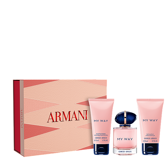 Giorgio Armani My Way Edp 50 Ml + Body Lotion 50 Ml + Shower Gel 50 Ml - 1