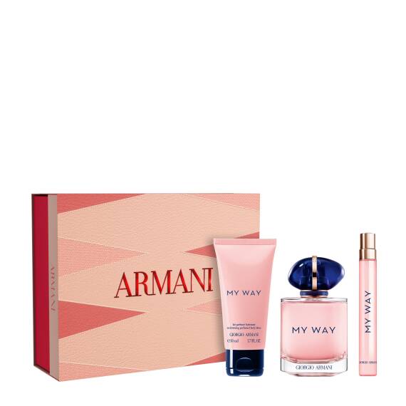 Giorgio Armani My Way Edp 90 Ml + Body Lotion 50 Ml + Edp 10 Ml - 1
