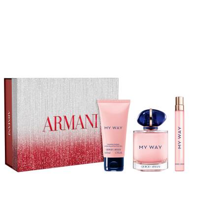 Giorgio Armani My Way Edp 90 Ml + Body Lotion 50 Ml + Edp 10 Ml - 1