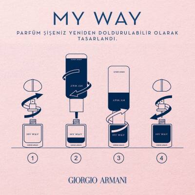 Giorgio Armani My Way Intense Edp 90 Ml Kadın Parfüm - 5
