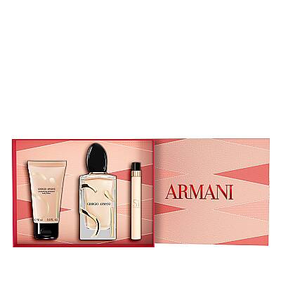 Giorgio Armani Si Edp 100 Ml + Body Lotion 50 Ml + Edp 10 Ml - 3