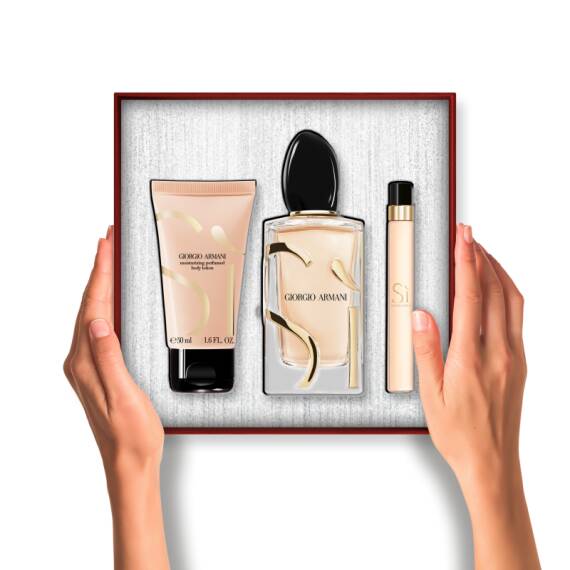 Giorgio Armani Si Edp 100 Ml + Body Lotion 50 Ml + Edp 10 Ml - 2