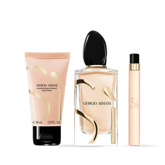Giorgio Armani Si Edp 100 Ml + Body Lotion 50 Ml + Edp 10 Ml - 3