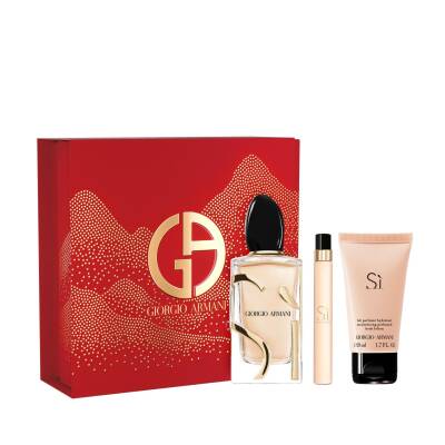 Giorgio Armani Si Edp 100 Ml + Edp 10 Ml + Body Lotion 50 Ml - 1