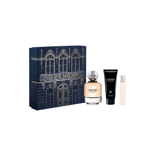 Givenchy L'Interdit Edp 80 Ml + Body Lotion 75 Ml + Edp 12,5 Ml - 1