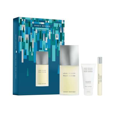Issey Miyake L'Eau D'Issey Pour Homme Edt 125 Ml + SG 50 ML + Edt 10 Ml - 1