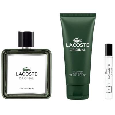 Lacoste Original Parfum 100 Ml + Shower Gel 100 Ml + Parfum 7,5 Ml - 2