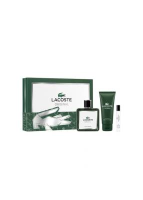 Lacoste Original Parfum 100 Ml + Shower Gel 100 Ml + Parfum 7,5 Ml - 1