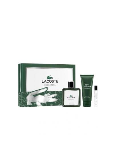Lacoste Original Parfum 100 Ml + Shower Gel 100 Ml + Parfum 7,5 Ml - 1