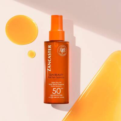 Lancaster Sun Beauty Satin Dry Oil Spf 50 150 Ml - 3
