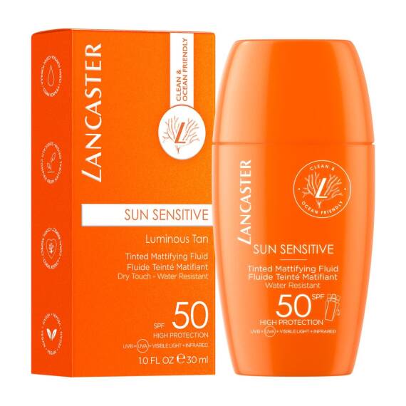 Lancaster Sun Sensitive Tinted Mattifying Fluid Spf50 30 Ml - 1