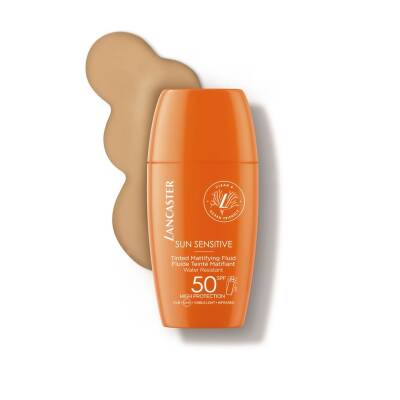 Lancaster Sun Sensitive Tinted Mattifying Fluid Spf50 30 Ml - 2