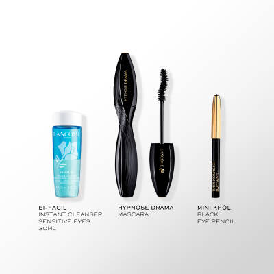 Lancome Hypnose Drama Maskara 01 Black + Mini Khol Black Göz Kalemi + BiFacil 30 Ml - 2