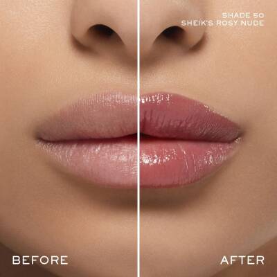 Lancome Idole Lip Butterglow Lip Balm 50 - Sheik's Rosy Nude - 4