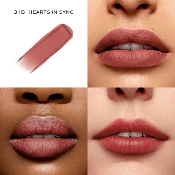 Lancome L'Absolu Rouge Intimatte Blushing Nudes 315 - Hearts In Sync - 2
