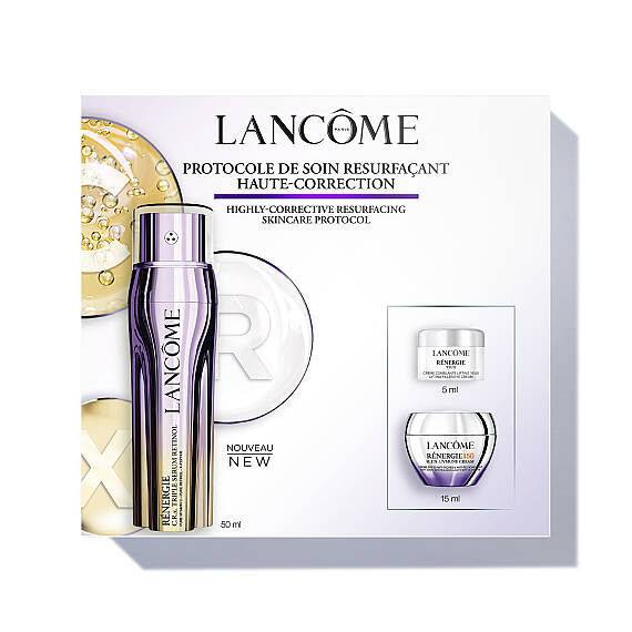 Lancome Renergie Triple Serum Retinol C.R.X 50 Ml + H.P.N UVMUNE SPF50 15 Ml + Yeux 15 Ml - 1