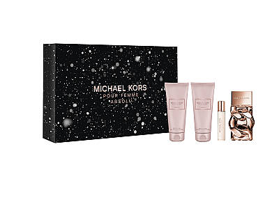 Michael Kors Pour Femme Absolu Edp 100 Ml + Shower Gel 100 Ml + Body Lotion 100 Ml + Edp 10 Ml - Michael Kors