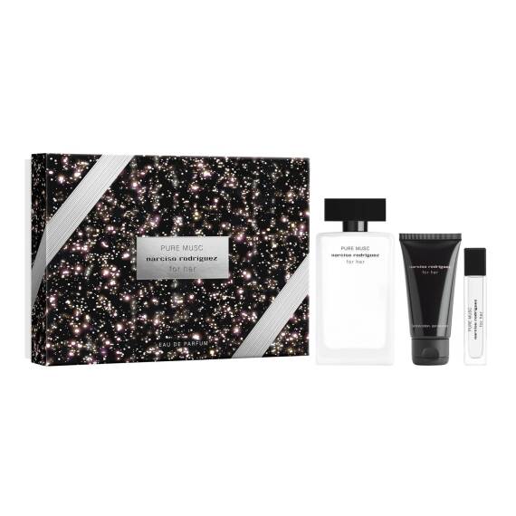 Narciso Rodriguez For Her Pure Musc Edp 100 Ml + BL 50 ML + Edp 10 Ml - 1