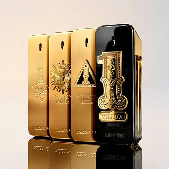 Rabanne One Million Black Edp 200 Ml - 3