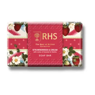 Rhs The Best Of British Strawberries & Cream Sabun 200 Gr - Rhs