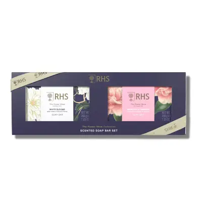 Rhs The Flower Show White Blooms With Notes Of Rose & Peony - Magnolia & Tuberose Sabun 2x200 Gr - Rhs
