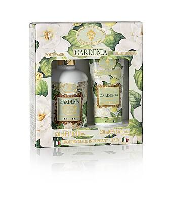 Saponificio Artigianale Fiorentino Duş Jeli & Vücut Losyonu 500 Ml & 250 Ml - Gardenia - Saponificio Artigianale Fiorentino