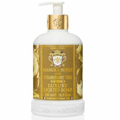 Saponificio Artigianale Fiorentino Sıvı Sabun 500 Ml - Monuka Honey And Strawberry Tree - Saponificio Artigianale Fiorentino