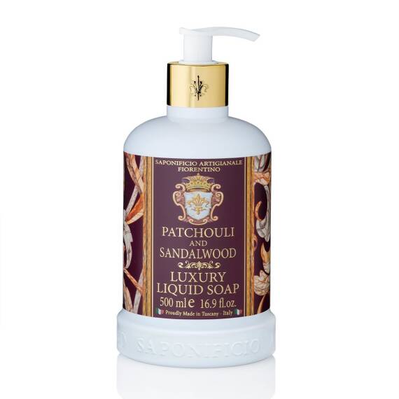 Saponificio Artigianale Fiorentino Sıvı Sabun 500 Ml - Patchouli and Sandalwood - 1