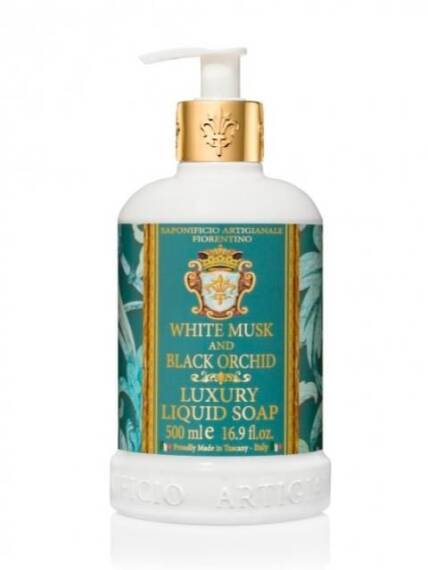 Saponificio Artigianale Fiorentino Sıvı Sabun 500 Ml - White Musk And Black Orchid - 1