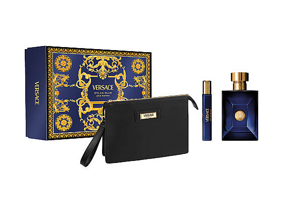 Versace Dylan Blue Pour Homme Edt 100 Ml + Edt 10 Ml + Çanta - 1