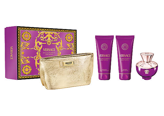 Versace Dylan Purple Edp 100 Ml + Shower Gel 100 Ml + Body Lotion 100 Ml + Çanta - 1