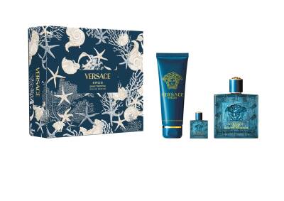 Versace Eros Edp 100 Ml + Shower Gel 150 Ml + Edp 5 Ml - 1