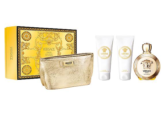 Versace Eros Pour Femme Edp 100 Ml + Body Lotion 100 Ml + Shower Gel 100 Ml + Çanta - 1